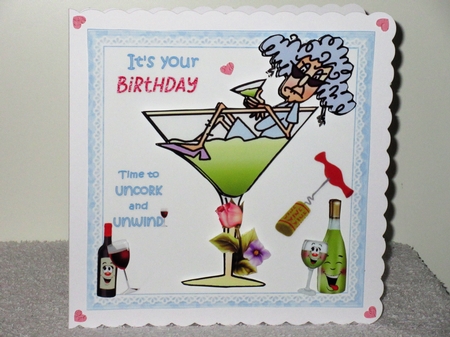 7x7 Stella and Rita uncork and unwind two for one mini kit by Wayne Swan