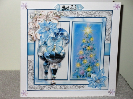 Beautiful blue Christmas by Wayne Swan