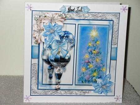 Beautiful blue Christmas by Wayne Swan