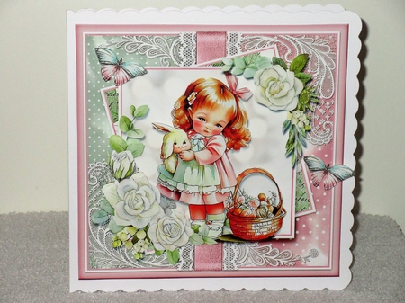 Just a Girl and her Bunnies  KIT-four  by Wayne Swan