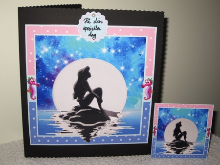 Princess Of The Sea Silhouette Mini KIt by Wayne Swan
