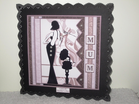 ELEGANT LADY 7.5 Alphabet and Age Quick Card Kit Create Any Name by Wayne Swan