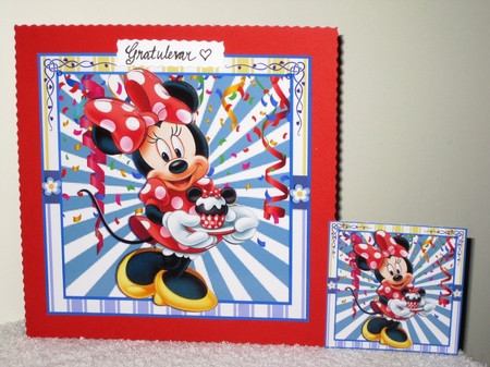 Minnie Birthday 3 Mini Kit by Wayne Swan