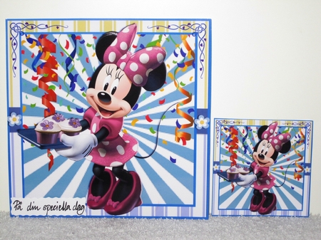 Minnie Birthday 5 Mini Kit by Wayne Swan