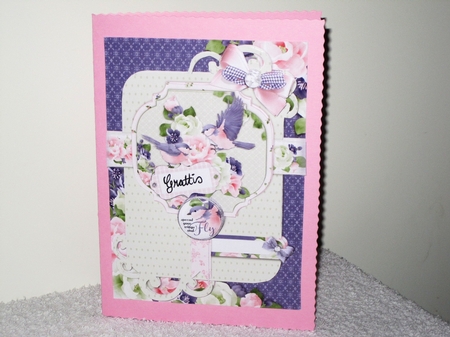 Little Birds - All Occasion A5 Card Front,Insert & Envelope Mini Kit by Wayne Swan