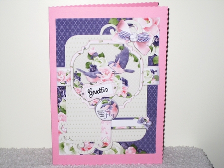 Little Birds - All Occasion A5 Card Front,Insert & Envelope Mini Kit by Wayne Swan
