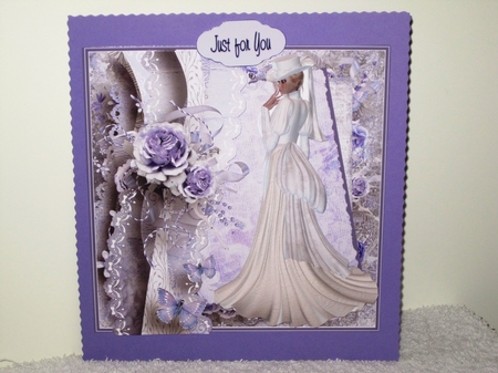 8x8 lavender lady mini kit by Wayne Swan