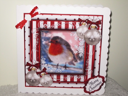 Walking in a Winter Wonderland 4 - A Christmas Robin by Wayne Swan