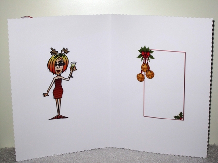 J.J Its Christmas time to wine insert by Wayne Swan