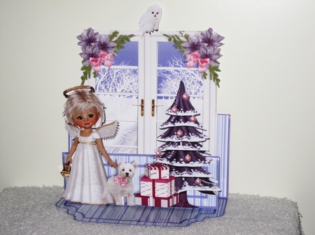 WINDOWS ON THE WORLD - Christmas Angels by Wayne Swan
