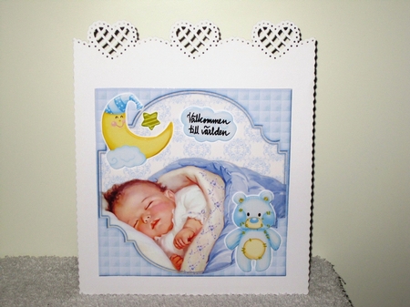 New baby  Boy Insert by Wayne Swan