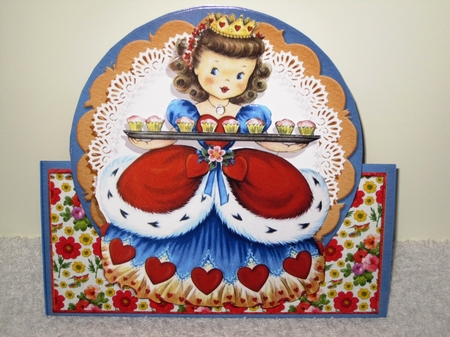 Vintage Doll Tent Card Kit. 4 by Wayne Swan