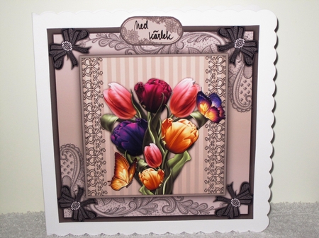 Tulips 8x8 Mini Kit by Wayne Swan