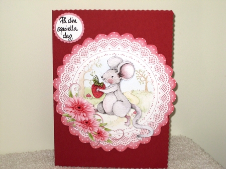 Mouse Scolloped Topper by Wayne Swan