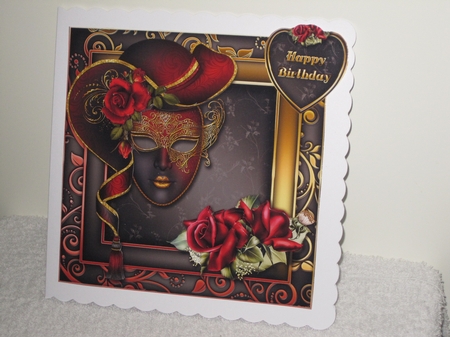 Masks n Roses 8x8 Mini Kit by Wayne Swan