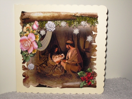 Nativity Scrolls 8 by Wayne Swan