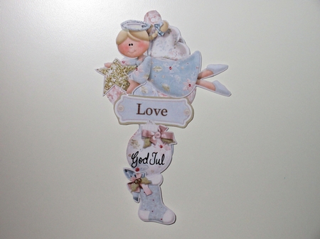 Sweet Angels Hanging Baubles Trio by Wayne Swan