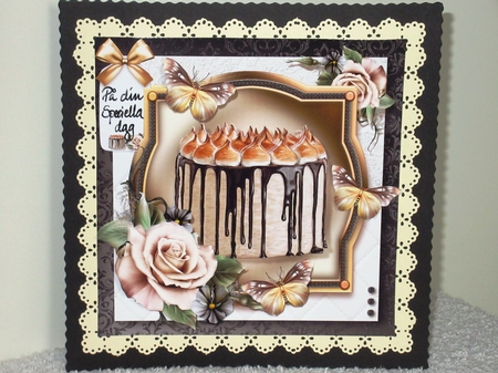 Chocolate Caramel Cake by Wayne Swan