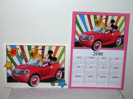 2023 Calendar Mickey Rides Kit-7 by Wayne Swan