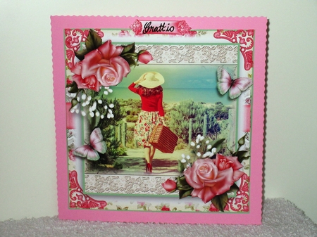 A Seaside View card Front Kit by Wayne Swan