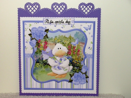Have a quacking day card mini kit & decoupage by Wayne Swan