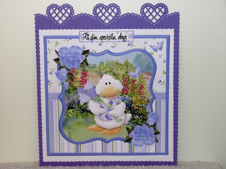 Have a quacking day card mini kit & decoupage by Wayne Swan