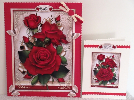 Festive Red Roses Bouquet for All Occasions by Wayne Swan