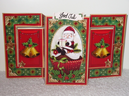 Tri-Shutter O Pop Out Xmas Card Kit.Two. by Wayne Swan