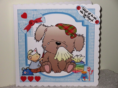 8x8 feel better soon mini kit by Wayne Swan