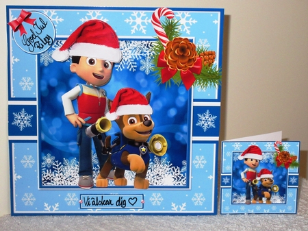Christmas Paw Patrol 4 by Wayne Swan