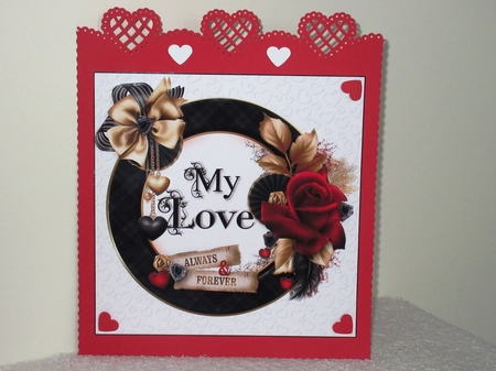 8x8 My love always and forever mini kit by Wayne Swan