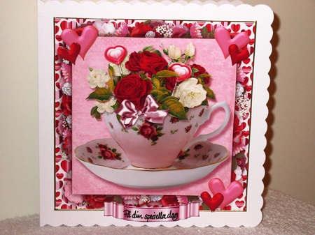 A Cup of Love Card Front Bumper Kit by Wayne Swan