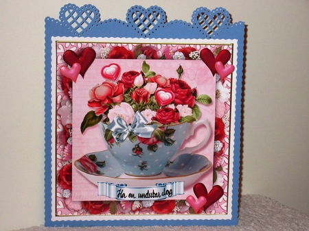 A Cup of Love Card Front Bumper Kit by Wayne Swan