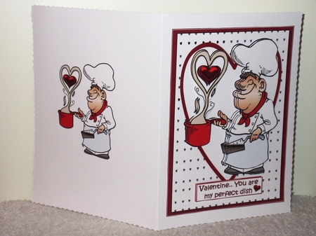 My Valentine dish insert by Wayne Swan