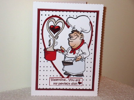 My Valentine dish insert by Wayne Swan