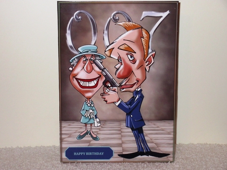 AT HER MAJESTYS SERVICE CELEBRITY BIRTHDAY MINIKIT by Wayne Swan