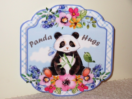 SPRING BEGINNINGS - Panda Hugs by Wayne Swan