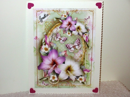 Shabby Spring Summer Bouquet Mini Kit by Wayne Swan