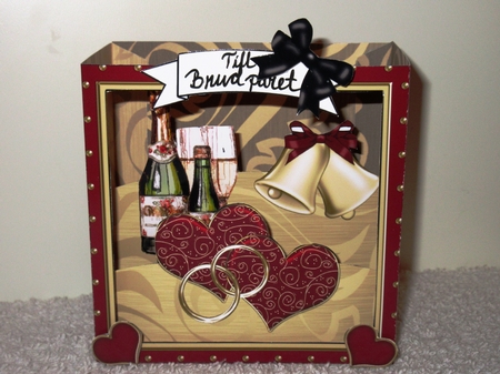 3D Romantic Diorama Shadow Box Card Mini Kit  - Wedding & Romance by Wayne Swan