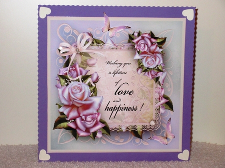 Soft Lilac Roses Mini Kit by Wayne Swan