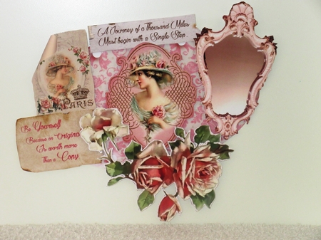 Grandmas Attic - Hanging Oval Plaques Trio by Wayne Swan