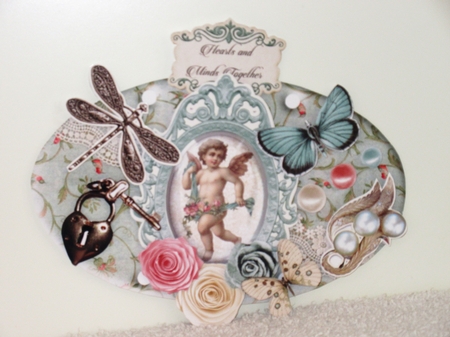 Angelic- Hanging Oval Plaques Trio by Wayne Swan