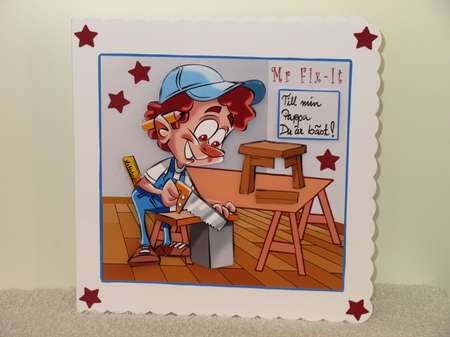 Mr Fix-It - Decoupage by Wayne Swan