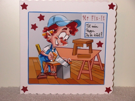 Mr Fix-It - Decoupage by Wayne Swan