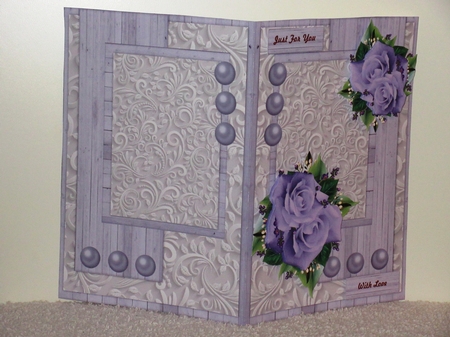 CU Vignette Gorgeous Lavender Roses by Wayne Swan