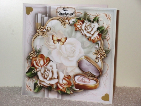 Wedding Anniversary Rings Card Mini Kit by Wayne Swan