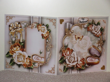 Wedding Anniversary Rings Card Mini Kit by Wayne Swan