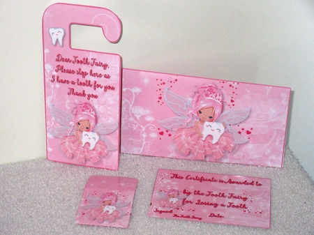 Pink Tooth Fairy Pack by Wayne Swan