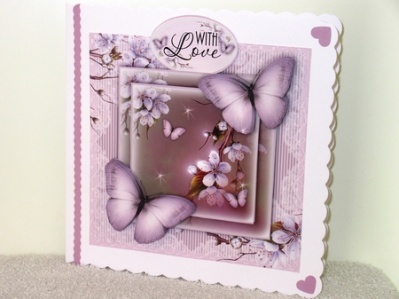 Lilac Butterflies Mini Kit by Wayne Swan