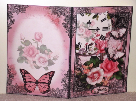 Pink Hues Butterfly by Wayne Swan